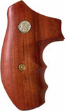 New Smith & Wesson S&w J Frame Round Butt Bodyguard Grips Smooth Hardwood Handmade #JRW03