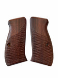 handicraftgrips CCW05## New Cz75 Cz85 CZ 75 85 Grips Cz 75/85 CZ P-01 CZ P-06 Compact Size Hardwood Wood Checkered Handmade Beautiful Handcraft Sport for Men Birthday Newyear