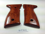 New Beretta Cougar 8000 8045 Full Size Grips FULL SIZE Hardwood Wood Smooth Handmade #BCFW02