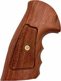 New Rossi Small Frame Square Butt Revolver Grips Checkered Hardwood Handmade #Rsw19