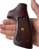 New Rossi Small Frame Square Butt Revolver Grips Checkered Hardwood Handmade #Rsw05