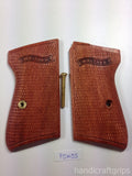 New Walther S&W PPK/S walther ppk/s Pistol Grips hardwood checkered Lazer Handmade #PSW05