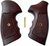 New Rossi Small Frame Square Butt Revolver Grips Checkered Hardwood Handmade #Rsw05