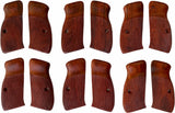 handicraftgrips New Cz75 Cz85 Grips Cz 75/85 Compact Size Hardwood Checkered Handmade #Ccw23