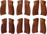 New Cz75 Cz85 Grips Cz 75/85 Full Size Hardwood Checkered Handmade #Cfw04