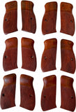 handicraftgrips New Cz75 Cz85 Grips Cz 75/85 Compact Size Hardwood Checkered Handmade #Ccw23