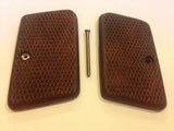 New Browning Baby Grips Checkered Hardwood Handmade