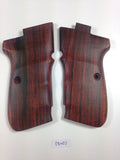 handicraftgrips New Cz 83 82 Cz83 Grips Smooth Hardwood Handmade #C8w03